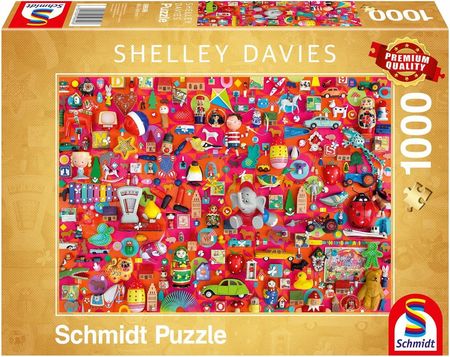 Schmidt Puzzle Pq 1000El. Shelley Davies Zabawki Retro G3