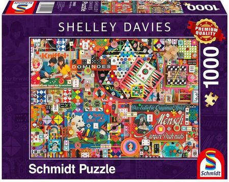 Schmidt Puzzle Pq 1000El. Shelley Davies Gry Planszowe Retro