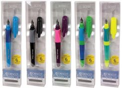 Zdjęcie Cresco Pióro Wieczne First Pen + 6 Naboi Mix - Warta