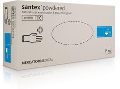 Zdjęcie Mercator Medical Rękawice Lateksowe Pudrowane Santex Powdered S - Legionowo