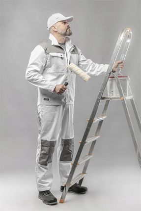 Bluza ochronna Salm biała M Hoegert - zdjęcie 4