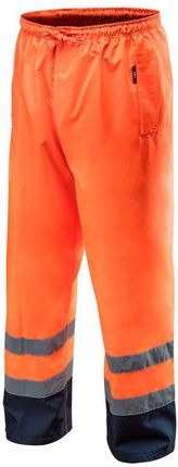 Spodnie robocze ostrzegawcze wodoodporne, pomarańczowe, rozmiar XL 81-771-XL
