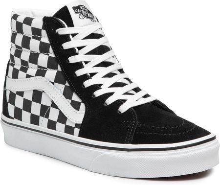 Sneakersy VANS - Sk8-Hi VN0A32QGHRK1 (Checkerboard) Blk/Tr Wht