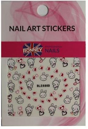 Ronney Professional Naklejki Na Paznokcie Nail Art Stickers Rn00225