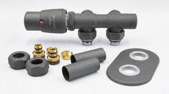 Zdjęcie Vario Term Zawory Termostatyczne 50Mm Twins Grafit Strukturalny Prawy All In One (ATSGS0205CFKP) - Wielichowo