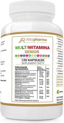 Altopharma Multiwitamina Senior Complex +ADEK+Wit C Wege 120k