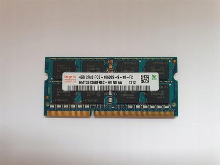 Hynix 4GB DDR3 PC3-10600S 1333MHz SODIMM (HMT351S6BFR8CH9)