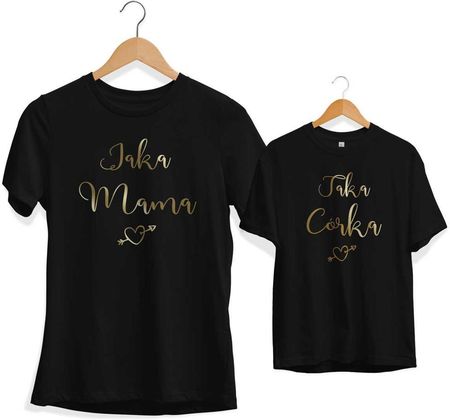 Jaka Mama taka Córka - Zestaw koszulek dla Mamy i Córki