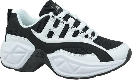Kappa Overton 242672-1011 buty Damskie sneakersy Biało-czarne