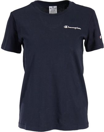 Champion CREWNECK T-SHIRT BS501 112605-BS501 Koszulka, T-shirt Damski granatowy