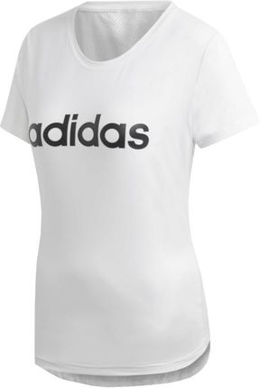 adidas  Design 2 Move Logo Tee  DU2080 Koszulka, T-shirt Damski biały
