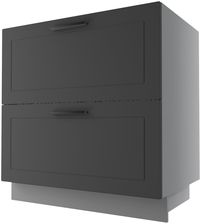 Zdjęcie Bergamo Szafka Dolna D2M/80 Metabox Grafit Mat 100245772 - Szadek