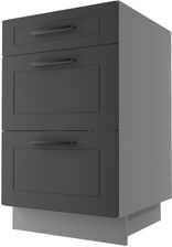 Zdjęcie Bergamo Szafka Dolna D3M/50 Metabox Grafit Mat 100245778 - Piotrków Kujawski