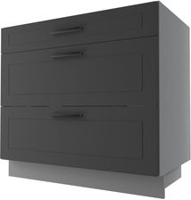 Zdjęcie Bergamo Szafka Dolna D3M/90 Metabox Grafit Mat 100245781 - Ustroń