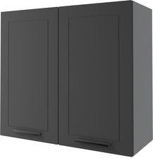 Zdjęcie Bergamo Witryna Wisząca Niska W3/80 Grafit Mat 100245802 - Boguszów-Gorce