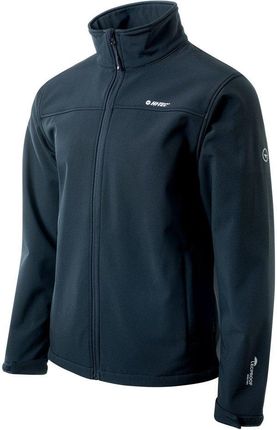 Hitec Męska Kurtka Softshell Hi-Tec Lingen Czarna 