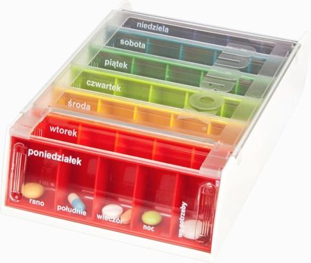 Anabox Pudełko Pojemnik Na Tabletki Leki Organizer