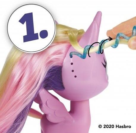 Hasbro My Little Pony Księżniczka Cadance z magicznymi włosami F1287 - zdjęcie 2 Hasbro My Little Pony Księżniczka Cadance z magicznymi włosami F1287
