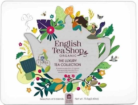 English Tea Shop English Tea Shop Herbata Bio Zestaw Luxury Tea Collection 36 Saszetek