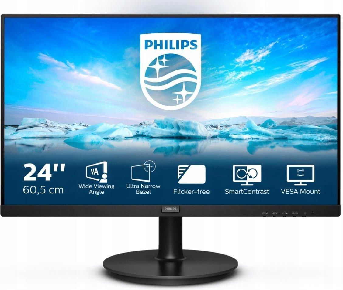 Monitor Philips Monitor 241V8LA 23.8 Cala - Opinie I Ceny Na Ceneo.pl