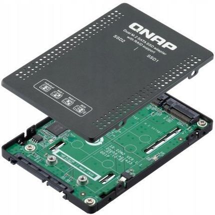 QNAP KIESZEŃ ADAPTER RAID 2XM.2 DO 1X2,5 (QDA-A2MAR) - zdjęcie 2