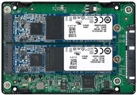 QNAP KIESZEŃ ADAPTER RAID 2XM.2 DO 1X2,5 (QDA-A2MAR) - zdjęcie 5