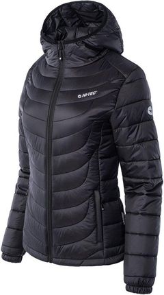 Damska kurtka zimowa Hi-Tec Lady Nahia ocieplana czarna rozmiar XL