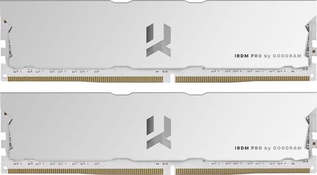 Pamięć RAM Goodram DDR4 IRDM PRO 2x8GB KIT 4000MHz CL18 SR DIMM HOLLOW WHITE (IRP-W4000D4V64L18S/16GDC)