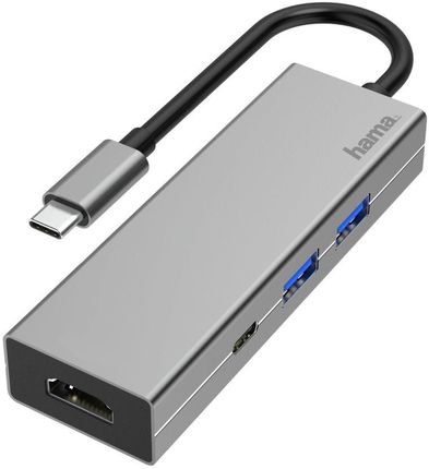 Hama Multiport USB-C 2xUSB-A 3.2 1xtTyp-C 1xHDMI (200107)