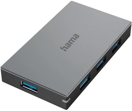 Hama Hub USB 3.0 4xUSB-A, z zasilaniem (200115)
