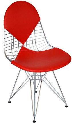 Elior Druciane Krzesło Czerwone Electo 13945