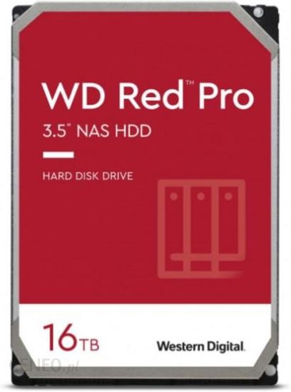 Dysk twardy WD Red Pro 16TB (WD161KFGX) - Opinie i ceny na Ceneo.pl