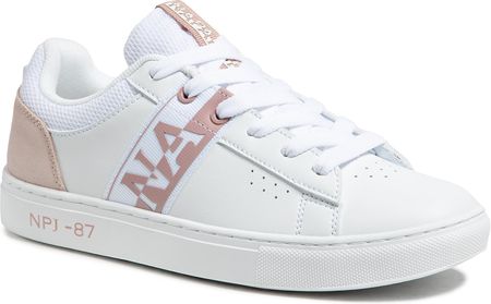 Napapijri Sneakersy - Willow Np0A4Fkt02U1 White/Pink