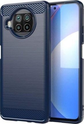 360 Case Carbon Case Etui do Xiaomi Mi 10T Lite Niebieskie