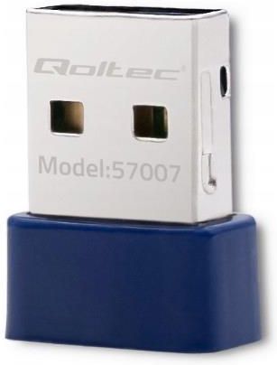 Karta sieciowa Qoltec Mini Wi-Fi Usb 57007