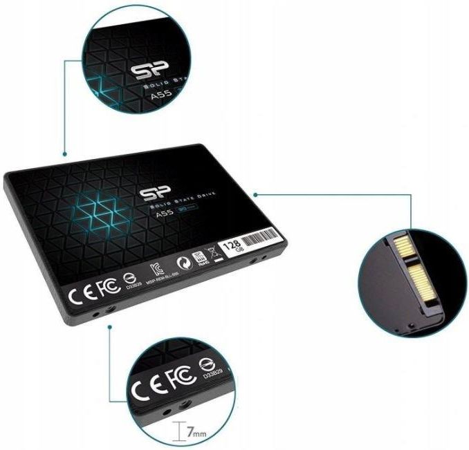 内蔵型SSD Silicon Power SSD 2TB A55 Silicon Power ACE A55 2TB 2.5