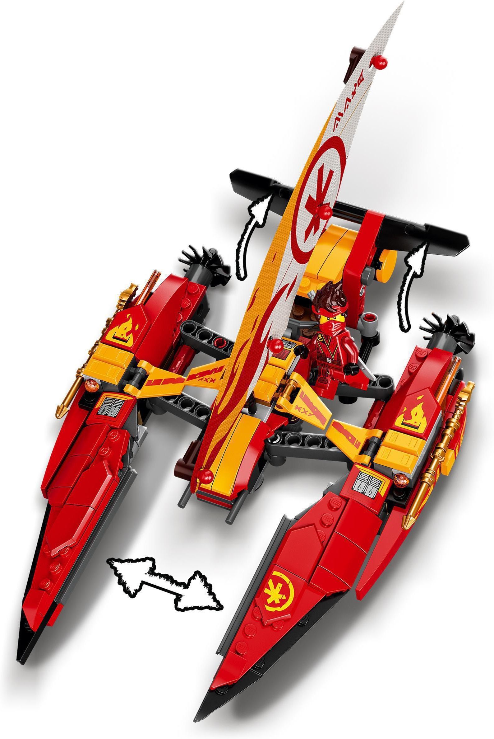 LEGO NINJAGO 71748 Morska bitwa katamaranów ceny, opinie i