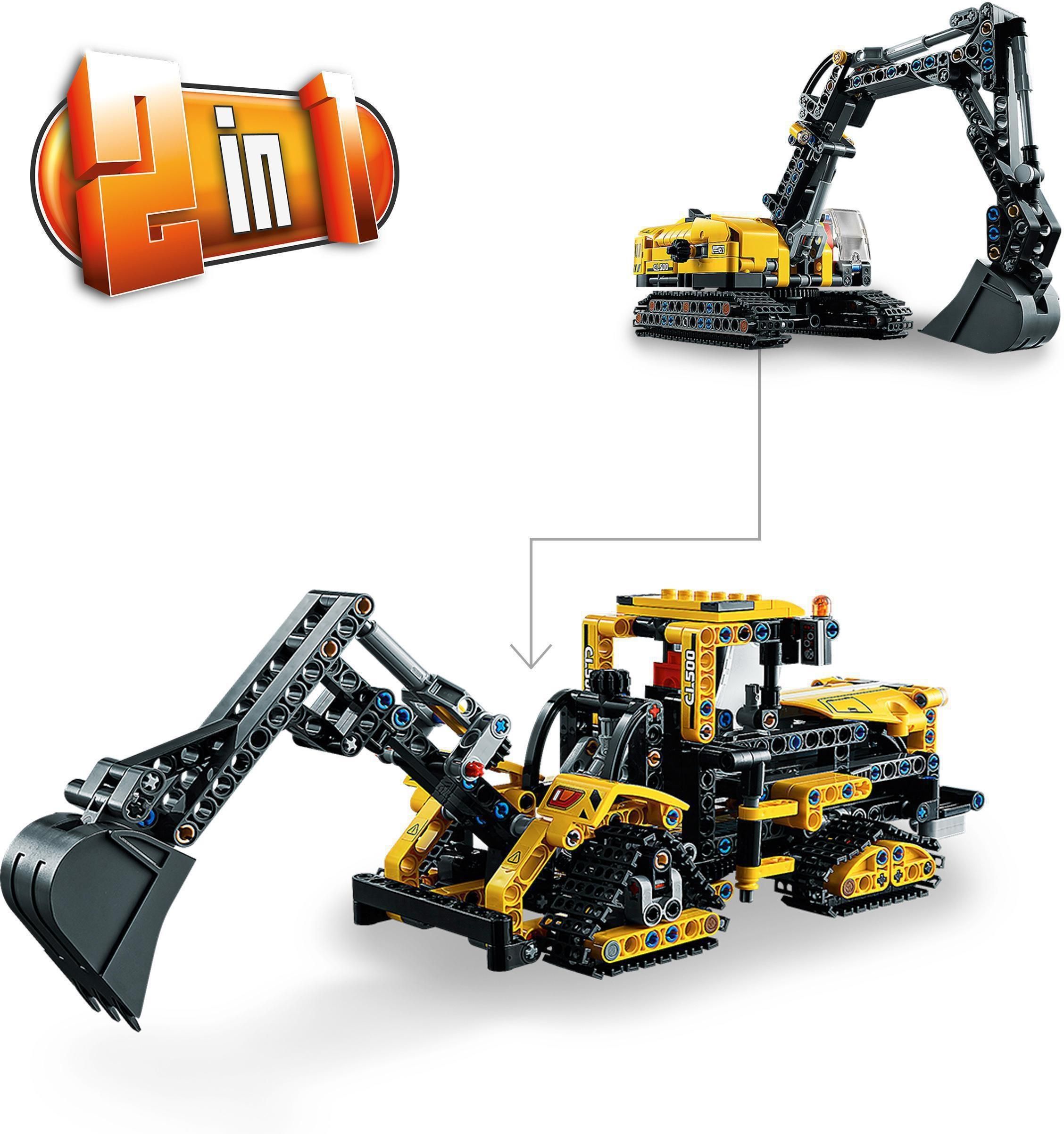 LEGO Technic 42121 Wytrzymała koparka - zdjęcie 10 LEGO Technic 42121 Wytrzymała koparka