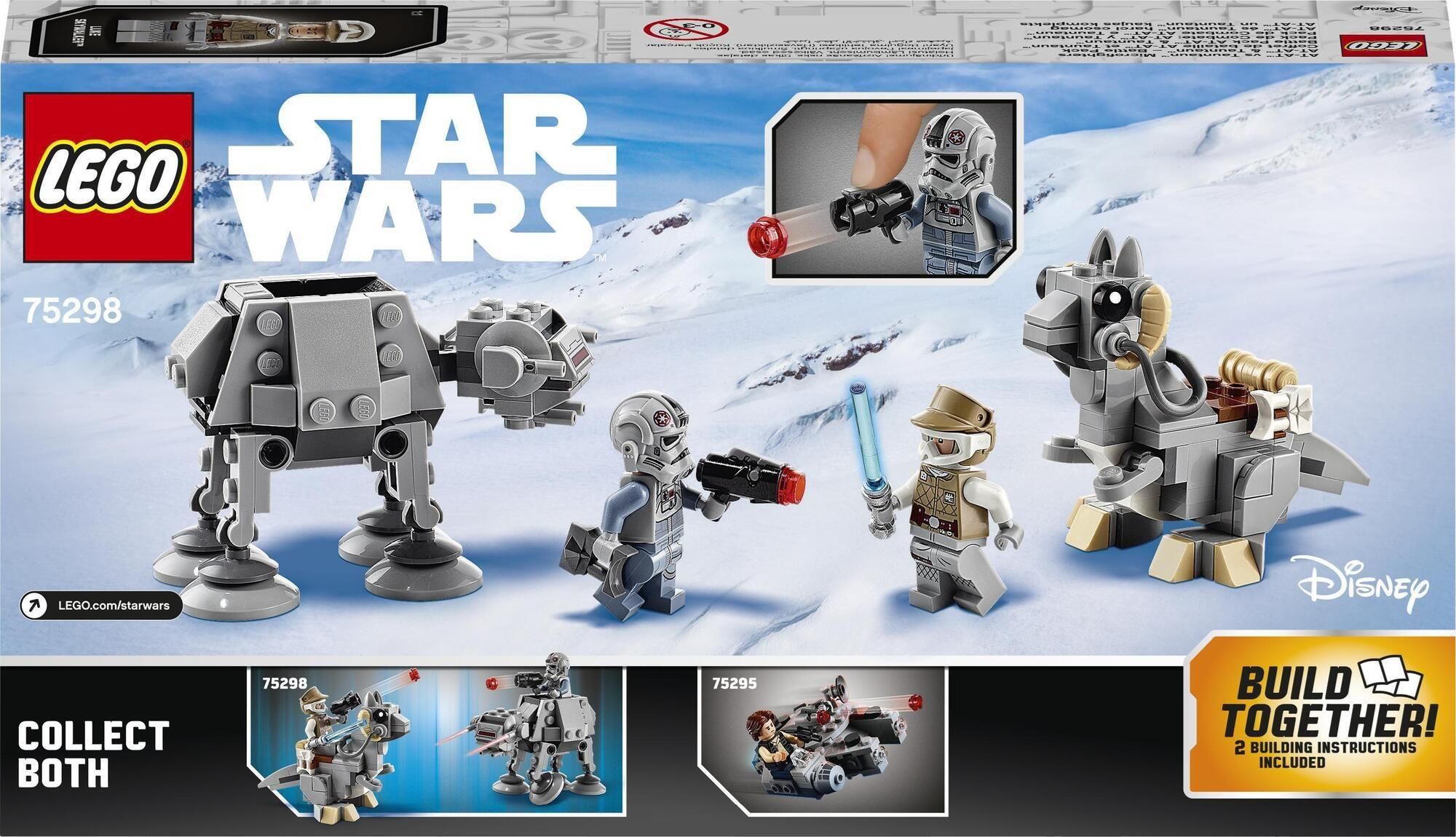 Bom_N7ang　1113 LEGO Star Wars 75298 Mikromyśliwce: AT-AT kontra Tauntaun
