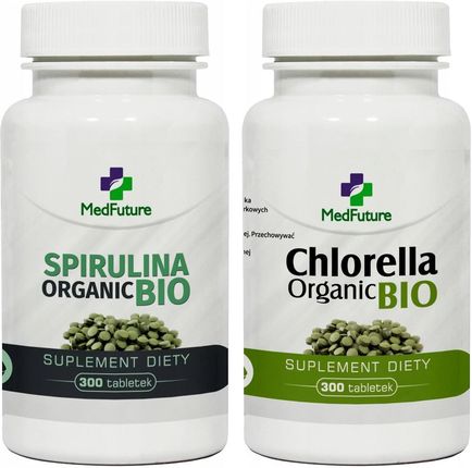 MedFuture Chlorella + Spirulina Organic 600tabl