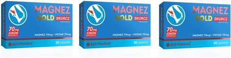 Alg Pharma Magnez Gold Skurcz 150tabl