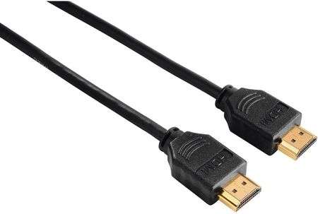 Hama HDMI - HDMI koszowy pozłacany 3m (205003)