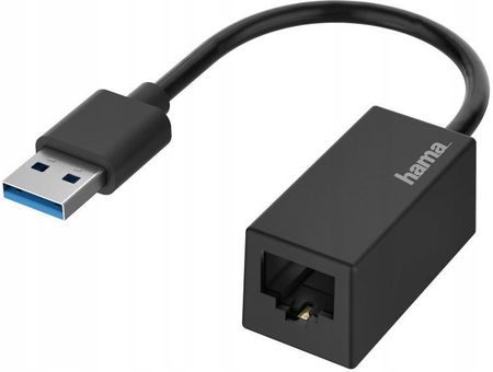 Hama Adapter USB-A 3.0 - Gigabit Ethernet 10/100/1000 Mbps (200325)