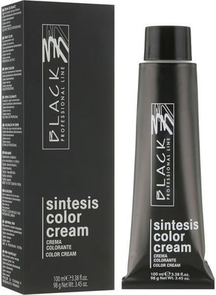 Black Professional Line Farba do włosów Sintesis Color Creme 1.0 czarny
