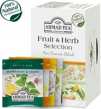 Ahmad Tea Fruit&Herb Selection 4x5tor.