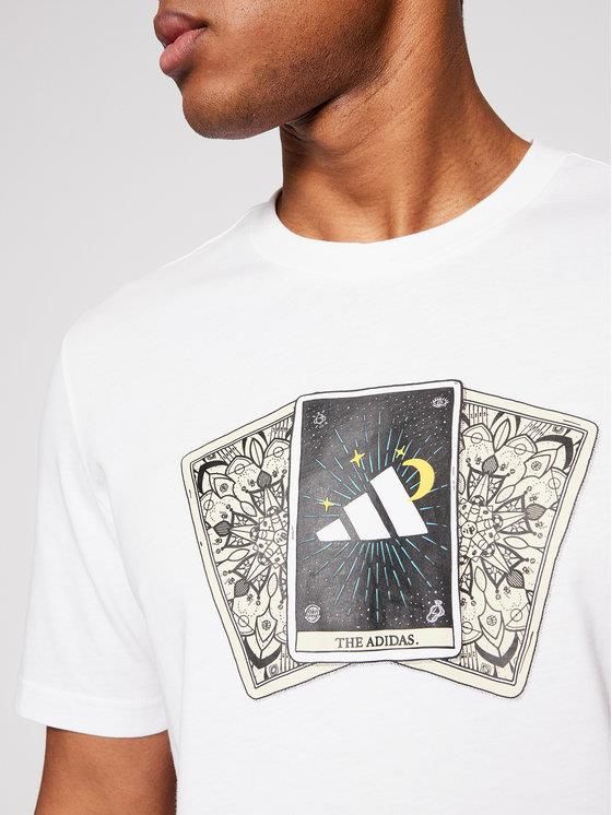 Adidas T Shirt Tarot Badge of Sport Graphic GN8179 Biały Regular Fit - Ceny  i opinie - Ceneo.pl