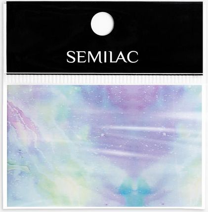 Semilac 09 Nail Transfer Foil Pink & Blue Marble