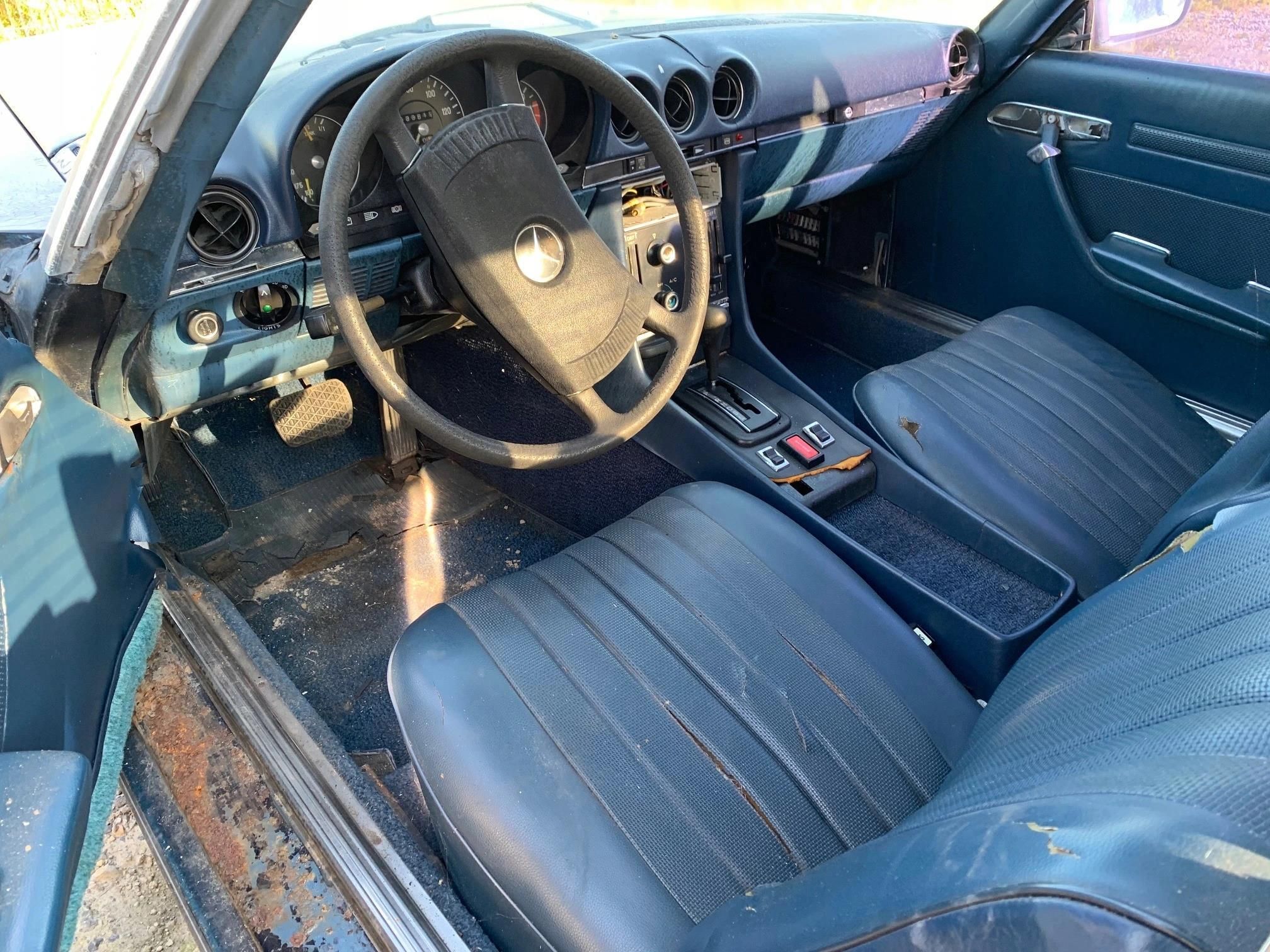 1975 Mercedes Benz SL450 import z USA