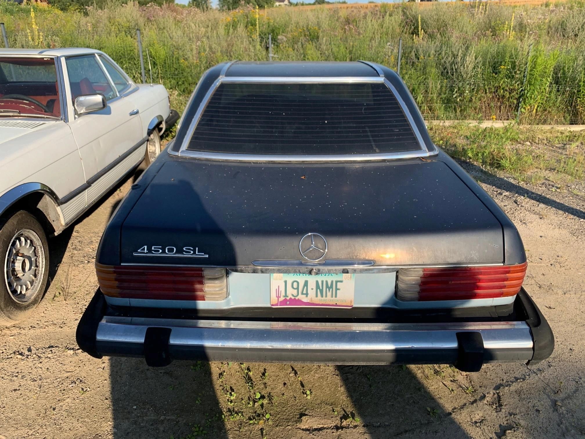 1975 Mercedes Benz SL450 import z USA