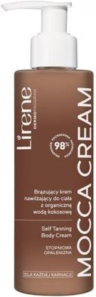 Lirene Mocca Cream Wegański Brązujący Krem Do Ciała 190ml